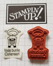 Stampin gummistempel bunte gebraucht kaufen  Bremen