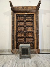 Vitrine de vidro – Elegante armário Curio com prateleiras de vidro e moldura de madeira comprar usado  Enviando para Brazil