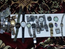 Conjunto de 15 relógios vintage lote marcas mistas várias condições, não testado comprar usado Conjunto de 15 relógios vintage lote marcas mistas várias condições, não testado comprar usado  Enviando para Brazil