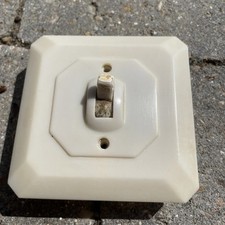 Vintage white bakelite for sale  ASHFORD