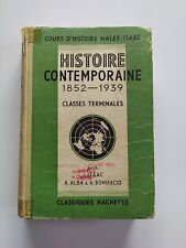 Histoire contemporaine 1852 d'occasion  Tours-en-Savoie