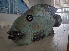 Peixe com grelha arte/peça de conversa/1 de um tipo dentes detector de metais praia comprar usado  Enviando para Brazil