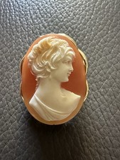 Vintage cameo brooch for sale  LINCOLN