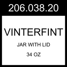 Ikea vinterfint jar d'occasion  Expédié en Belgium