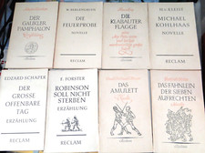 Reclam hefte sammlung gebraucht kaufen  Durach