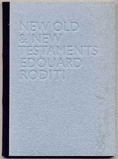 Edouard RODITI / New Old & New Testaments Signed 1st Edition 1983, usado comprar usado  Enviando para Brazil