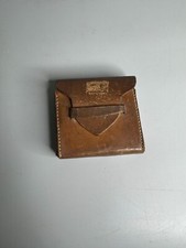 Carteira francesa vintage bi dobrável bolsa dividida moeda ou cartão da década de 1940 comprar usado  Enviando para Brazil