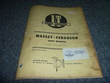 I&T Massey-Ferguson MF230 MF235 MF245 Trator Manual de Serviço de Reparo PN MF-33 xz comprar usado  Enviando para Brazil