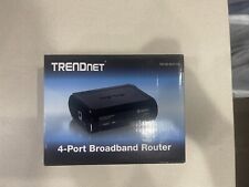 Router con cable TRENDnet TW100-S4W1CA 4 puertos 10/100 (DHTW100S4W1CA) segunda mano  Embacar hacia Mexico