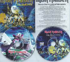 IRON MAIDEN-LIVE AFTER DEATH-1985/1995-USA-CASTLE RECORDS 107-2-INLAY-2CD SET-M-, usado comprar usado  Enviando para Brazil