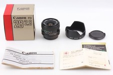 [ESTADO PERFEITO com CAIXA DE CAPUZ] {Lente Canon Nova FD 28mm F2.8} Para Canon AE-1 A-1 Do Japão, usado comprar usado  Enviando para Brazil
