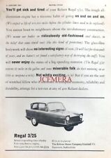 Reliant regal original for sale  SIDCUP