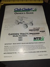 Cub cadet 1863 for sale  Bidwell