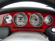 Fiat Coupe 1994-2000 Anelli Alluminio Strumenti Strumentazione 4 pezzi comprar usado  Enviando para Brazil