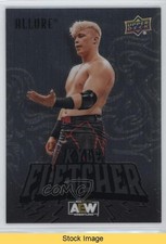Cadeira de aço 2024 Upper Deck Allure AEW Kyle Fletcher #40 novato controle remoto leitura comprar usado  Enviando para Brazil