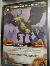 Corrupted hippogryph wow for sale  Menomonie