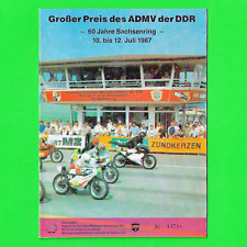 Ddr programmheft sachsenring gebraucht kaufen  Jena-Umland