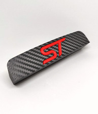 Acessório de fibra de carbono Ford Fiesta ST Zetec S enchimento de furo cubículo crachá interior comprar usado  Enviando para Brazil