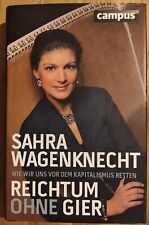 Sahra wagenknecht reichtum gebraucht kaufen  Deutschland