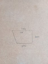 Shaped 4x square for sale  MANCHESTER