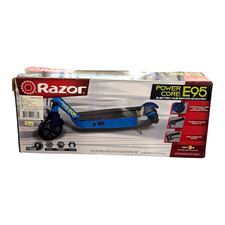Scooter elétrico Razor Power Core E95 90W Kick – Preto/azul | Crianças 8+ | 10 mph comprar usado  Enviando para Brazil