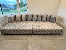 Grey chesterfield cinema for sale  MAIDSTONE