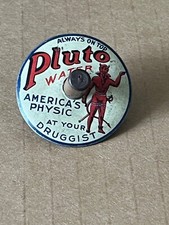Antiguo juguete giratorio publicidad en agua de Plutón Plutón agua lata física de Estados Unidos segunda mano  Embacar hacia Mexico