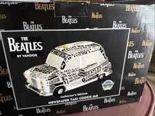 Usado, The Beatles Vandor Jornal Táxi Frasco de Biscoito Caixa 1999 Lançamento. Novo Estoque Antigo comprar usado  Enviando para Brazil