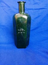 Vidro antigo veneno alemão da Segunda Guerra Mundial com crânio de cabeça de morte 250 ml comprar usado  Enviando para Brazil