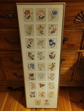 Professionally framed flowery for sale  Alton