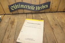 Pel prüfanleitung multec gebraucht kaufen  Alsdorf