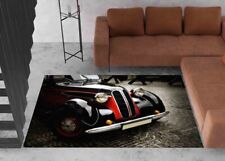 Tapete de carro clássico, tapete de carro vintage, tapete de carro retrô, tapete de presente para amante de carros, Man Cave Ru comprar usado  Enviando para Brazil