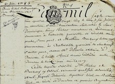 1785 arpentage plantation d'occasion  Vesoul
