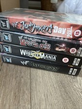 Wwf vhs videos for sale  EXETER