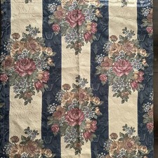 1997 JCPenney Park Avenue cortinas matelassé 82x84” par colcha textura floral comprar usado  Enviando para Brazil