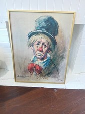 Framed signed leighton for sale  Hagerstown