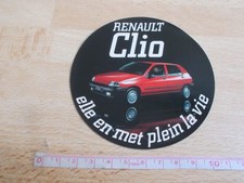 Renault clio sticker d'occasion  Expédié en Belgium