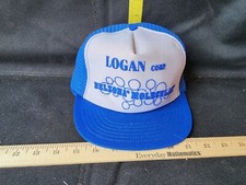 Usado, Chapéu caminhoneiro Snapback vintage malha Logan Corporation Belzona molecular  comprar usado  Enviando para Brazil