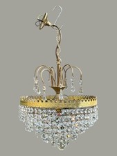 Usado, Candelabro vintage de cristal cachoeira comprar usado  Enviando para Brazil