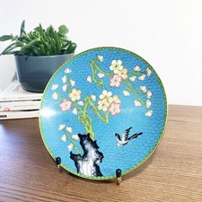 Chinese cloisonne plate d'occasion  Expédié en Belgium