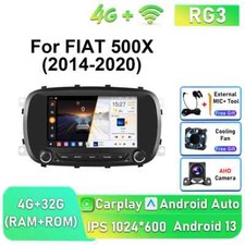 Usado, Rádio estéreo multimídia GPS player tela para Fiat 500X 2014-2020 CarPlay carro comprar usado  Enviando para Brazil
