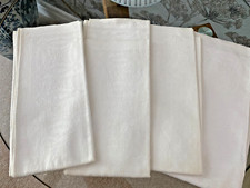 Four white cotton for sale  ROTHERHAM