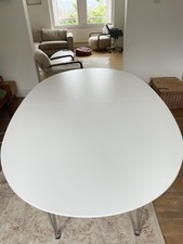 Contemporary extendable white for sale  BATH