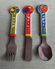 Conjunto de 3 Talheres Infantis Vintage TWEENIES - Garfo e Faca Colher comprar usado  Enviando para Brazil