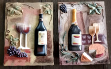 Wine decor plaques for sale  Mecosta