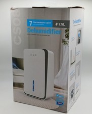 Desumidificador doméstico portátil CS08 7 cores luz noturna e recurso de aromaterapia novo comprar usado  Enviando para Brazil