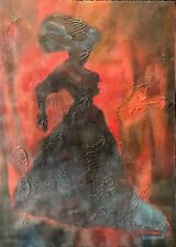 Arte Contemporanea Danza Flamenco Firmato A Massard Pittura Su Carta XX Secolo comprar usado  Enviando para Brazil