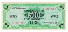 Banconota 500 lire usato  Corato