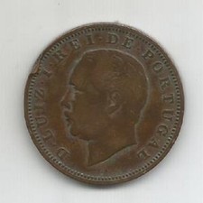 PORTUGAL XX REIS 1883 LUDOVICUS I  comprar usado  Enviando para Brazil