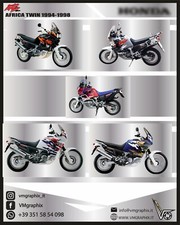 Adesivi africa twin usato  Carini